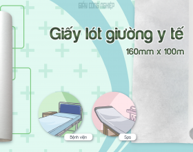 CUỘN GIẤY LÓT GIƯỜNG Y TẾ 3065 - 160 CM