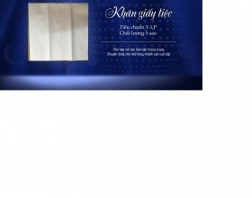 KHĂN GIẤY TIỆC - DINNER NAPKIN 38CM X 38CM